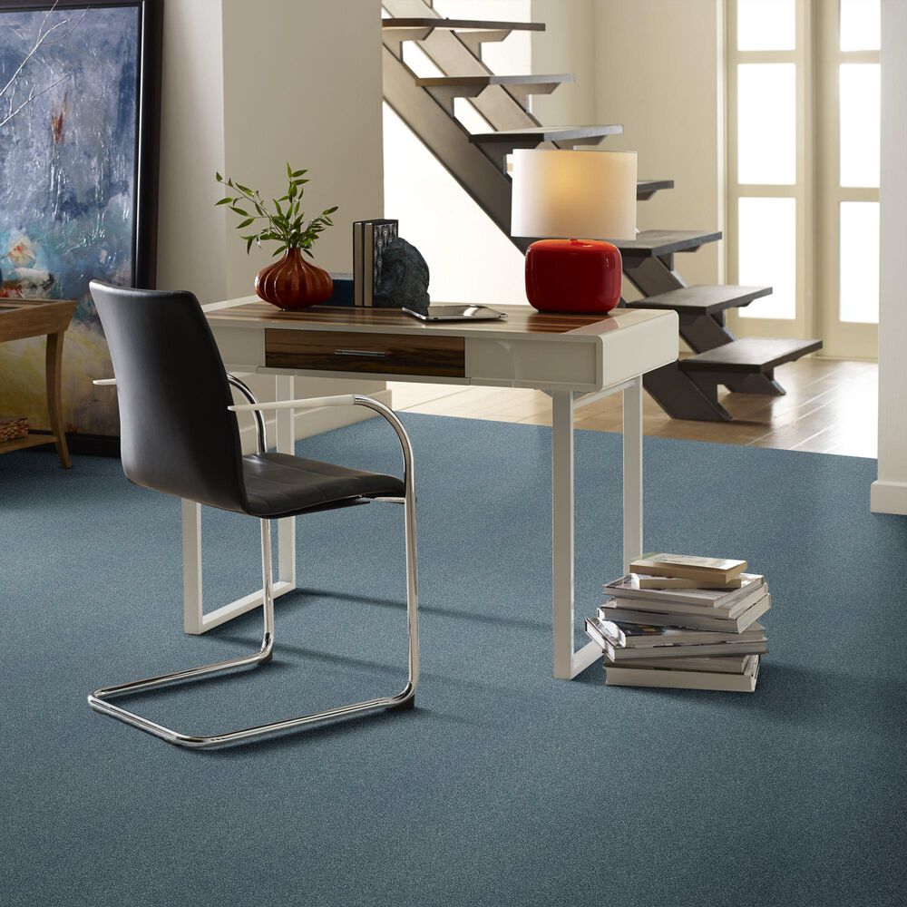 Shaw Find Your Comfort NS Blue Carpet in Tropical Hideaway, , large