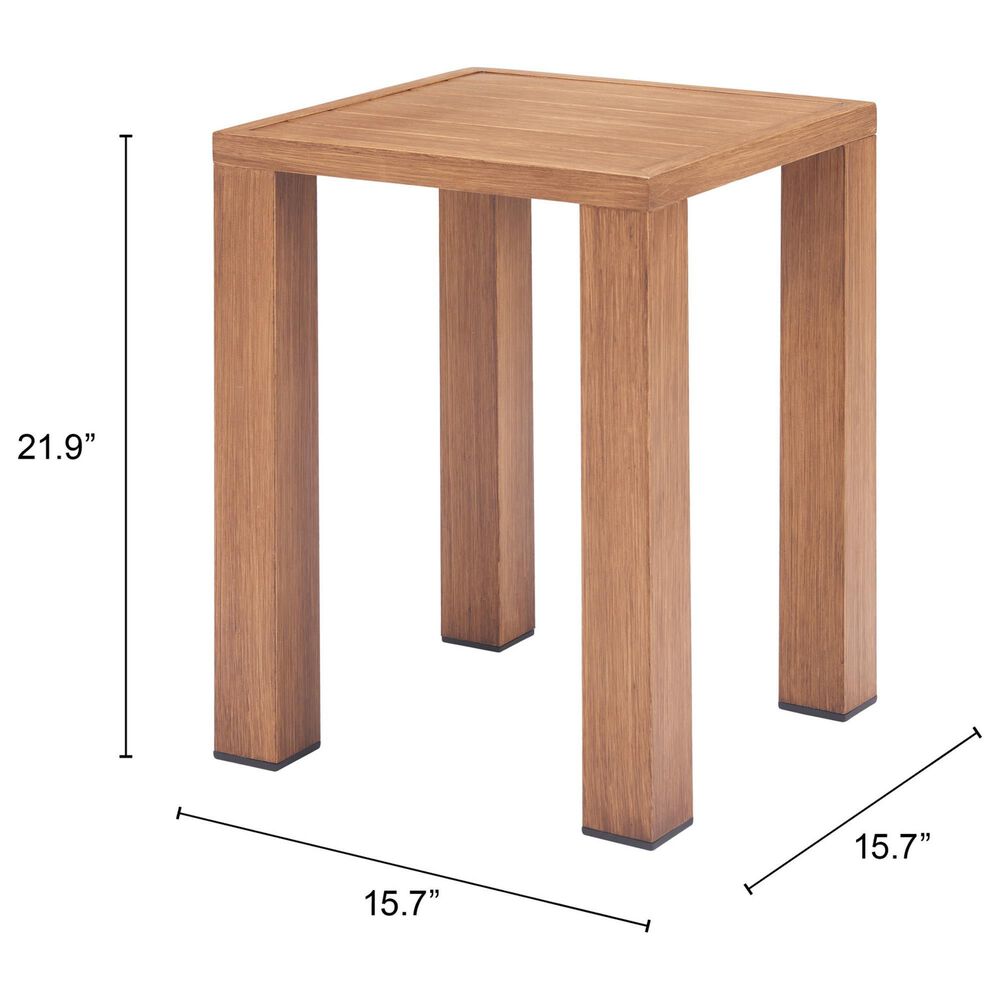 Zuo Modern Regels Side Table in Natural, , large