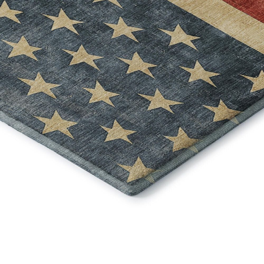 Dalyn Rug Company Americana Red 2'6" x 3'10" Area Rug, , large
