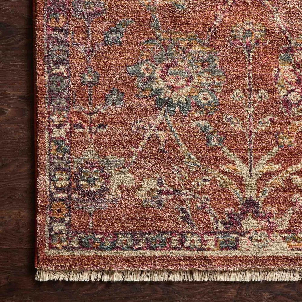 Loloi Giada GIA-05 2&#39;7&quot; x 4&#39; Terracotta Area Rug, , large