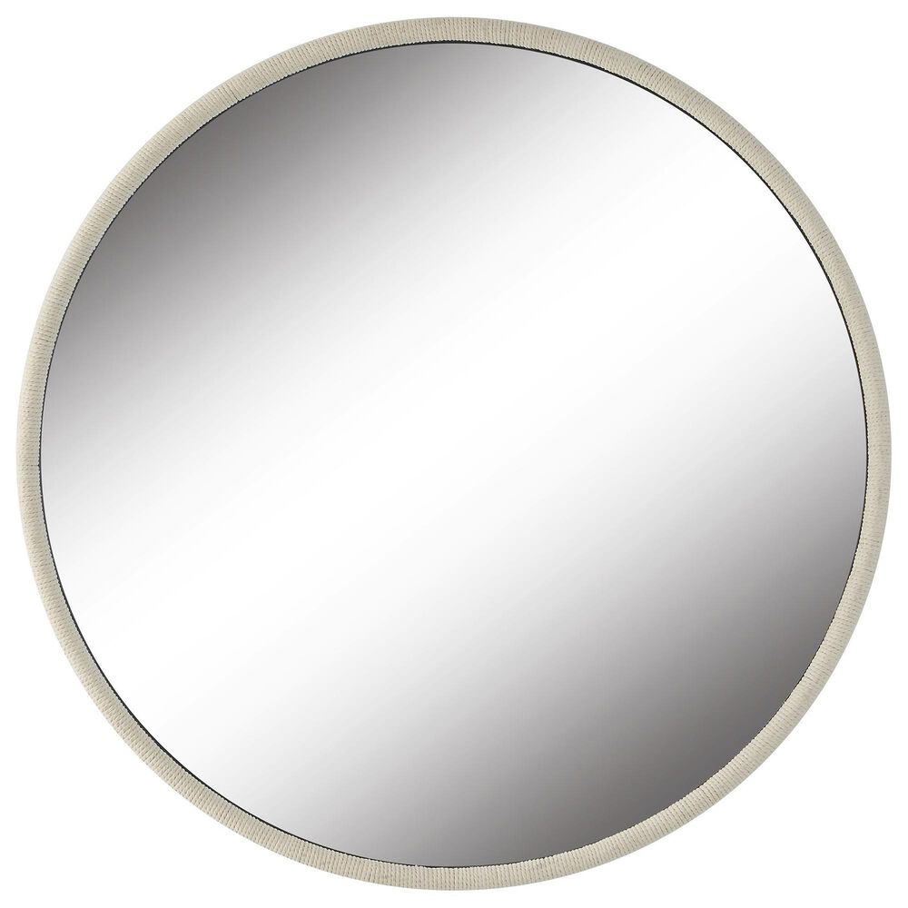 Uttermost Ranchero Mirror in White and Black, , large