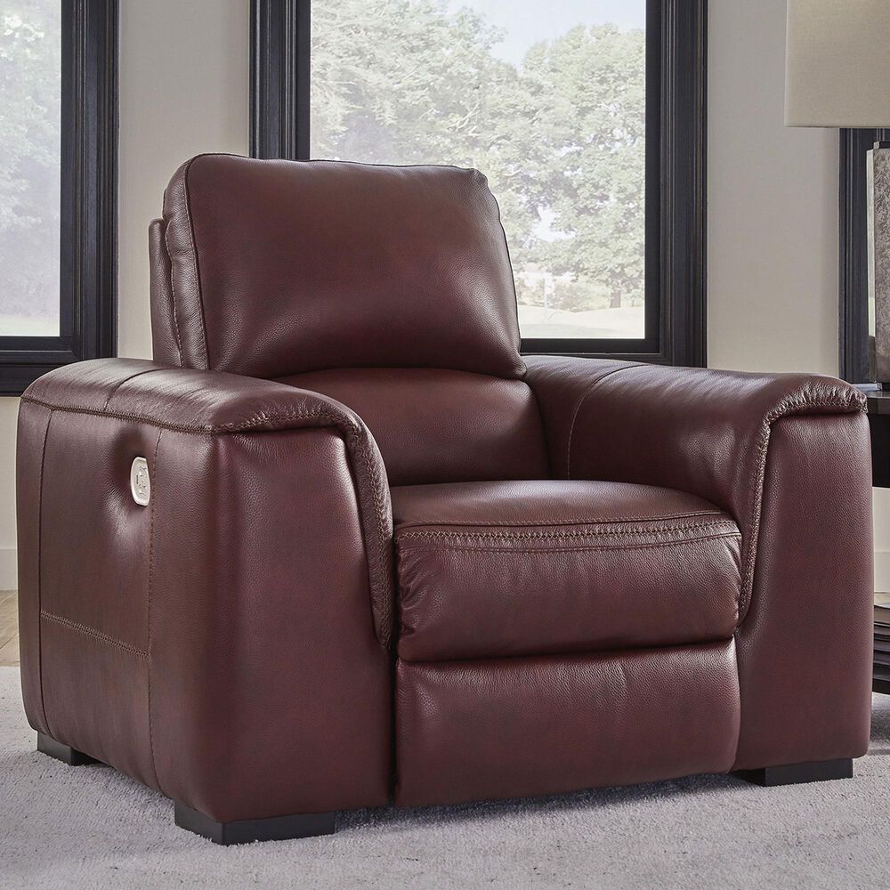 Ashley Alessandro Wall Power Recliner in Garnet, , large