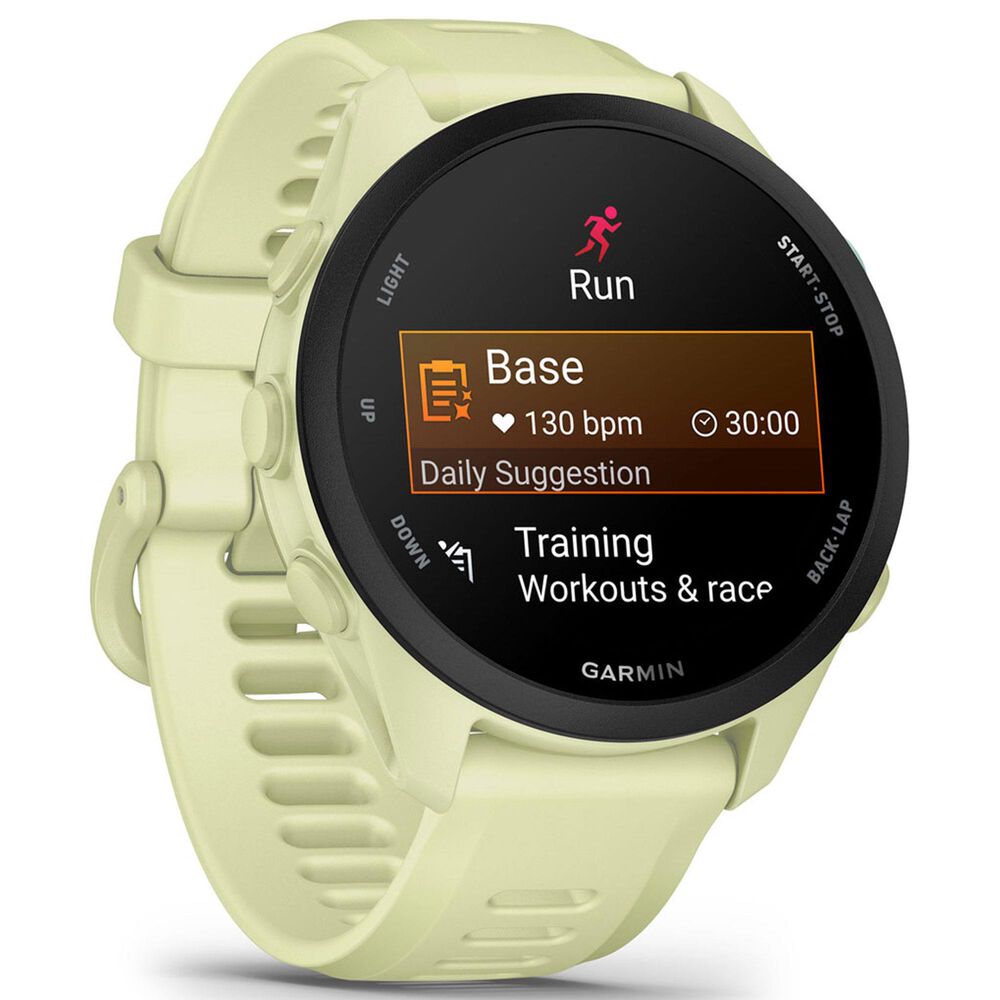 Garmin Forerunner 70 Smartwatch 42mm with Silicone Band in Citron, , large