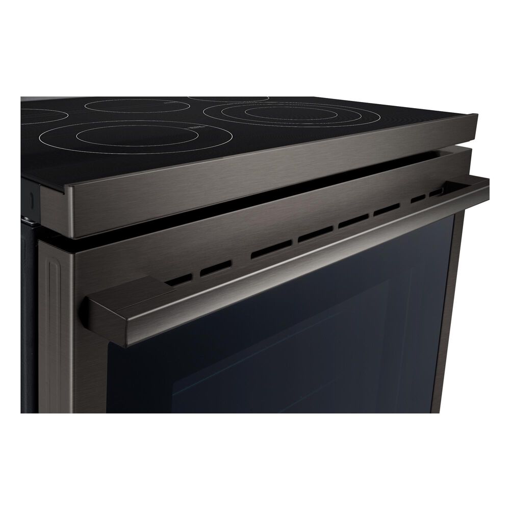 LG 6.3 Cu. Ft. Freestanding Electric Range in PrintProof Black Stainless Steel, , large