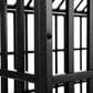 HOMLUX 55" Heavy Duty Dog Cage Pet Crate with Roof and Window on Roof in Black, , large