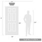 Golden Lighting Hathaway Semi-Flush in Matte Black, , large