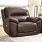 Ashley Dunleith Zero Wall Power Recliner with Power Headrest in Chocolate, , large