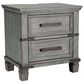 Signature Design by Ashley Russelyn 2 Drawer Nightstand in Gray, , large