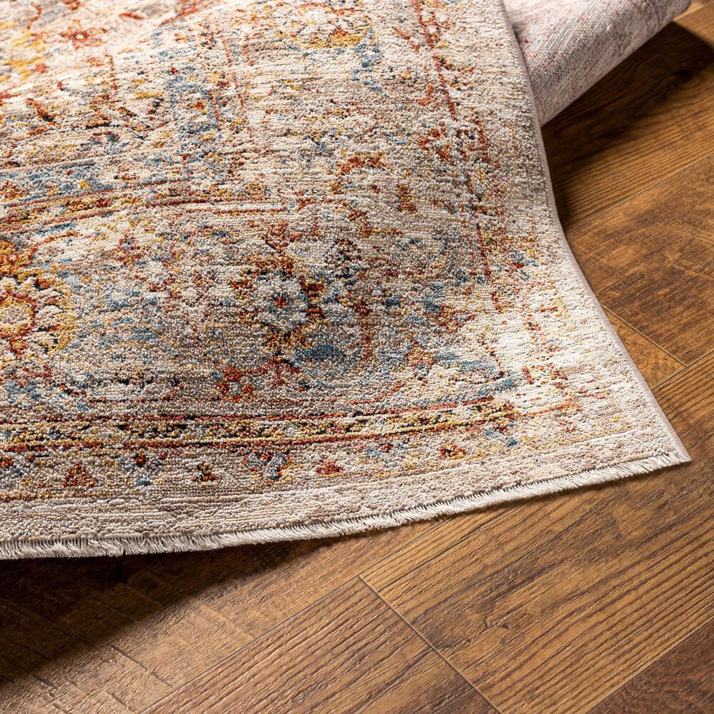 Surya Aspendos 10&#39; x 13&#39;11&quot; Black, Cream, Denim, Ice Blue, Light Beige, Light Gray, Mustard and Rust Area Rug, , large