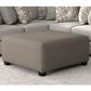 Hartsfield Livingston 40" Square Cocktail Ottoman in Slate, , large