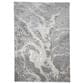 Feizy Azure Gray and Blue 5" x 8" Area Rug, , large