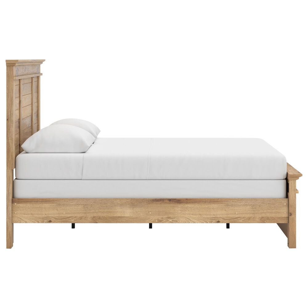 Ashley Makidern 2-Piece Queen Panel Bedroom Set in Natural Brown, , large