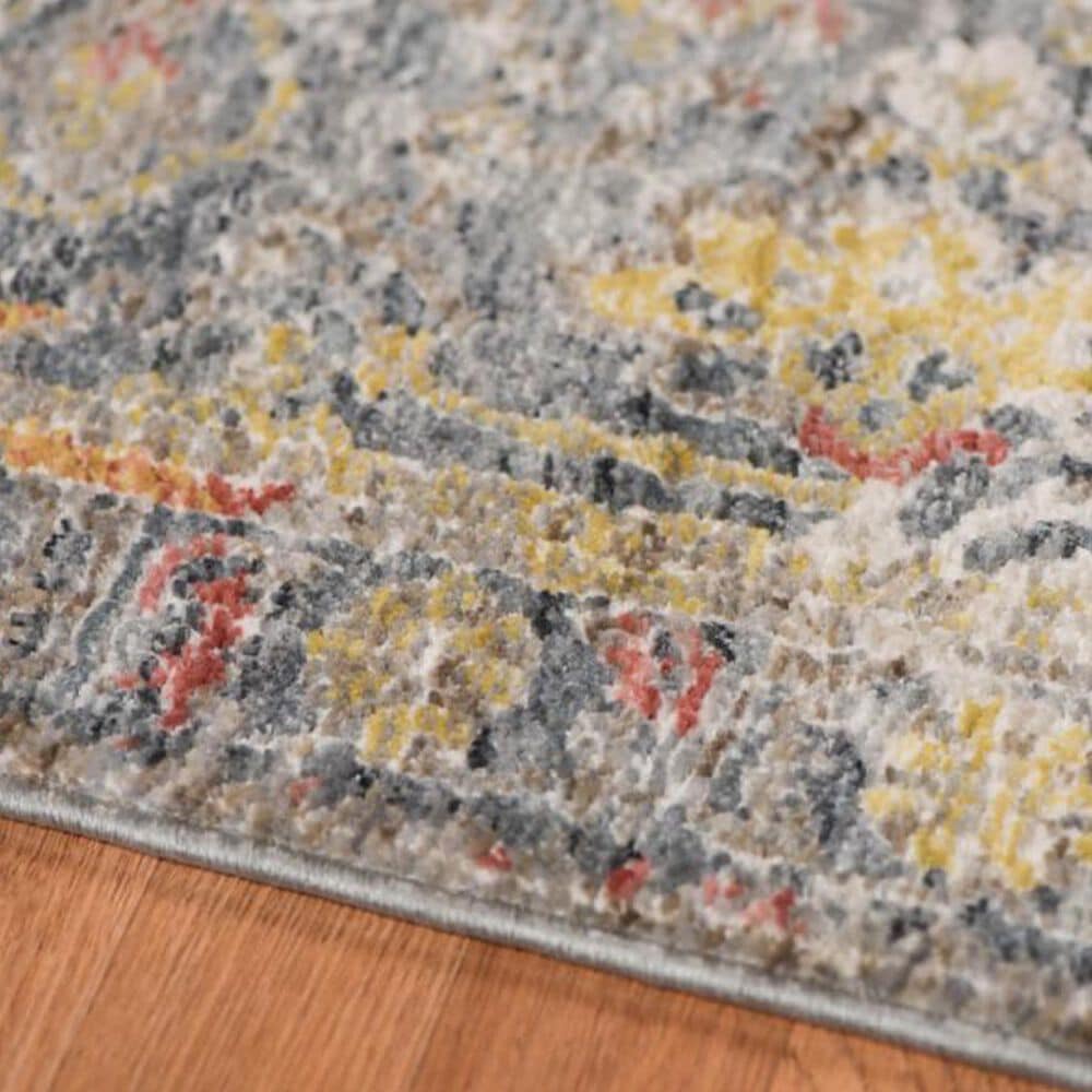 Amer Rugs Fairmont 2&#39; x 3&#39;3&quot; Charcoal and Yellow Area Rug, , large