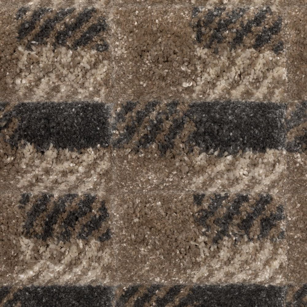 Oriental Weavers Wonder WON08 Brown and Beige 6'7" x 9'6" Area Rug, , large