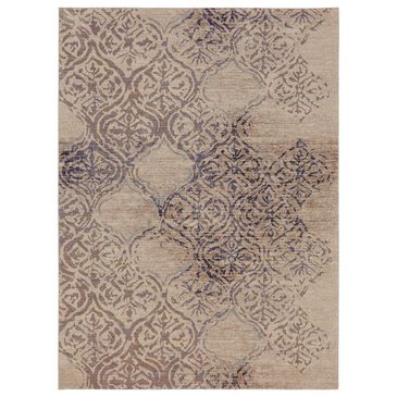 Karastan Cosmopolitan Zendaya 90954-50134 2" x 3" Indigo Scatter Rug, , large