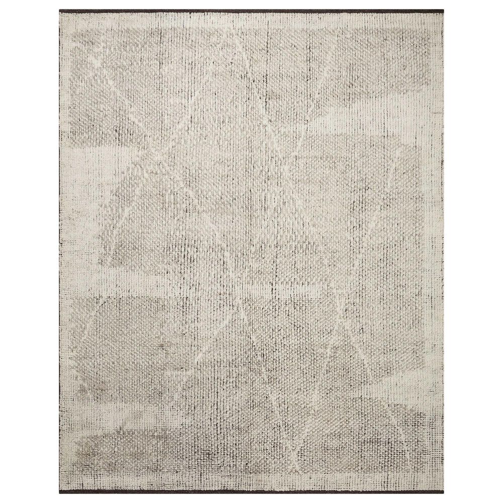 Amber Lewis x Loloi Gwyneth 2" x 3" Ivory and Taupe Area Rug, , large