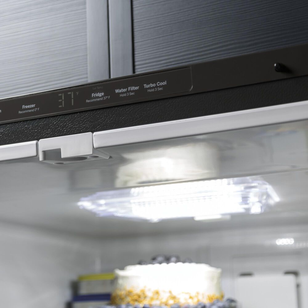 GE Appliances 24.8 Cu. Ft. Bottom-Freezer Drawer Refrigerator with Icemaker in Fingerprint Resistant Stainless Steel, , large