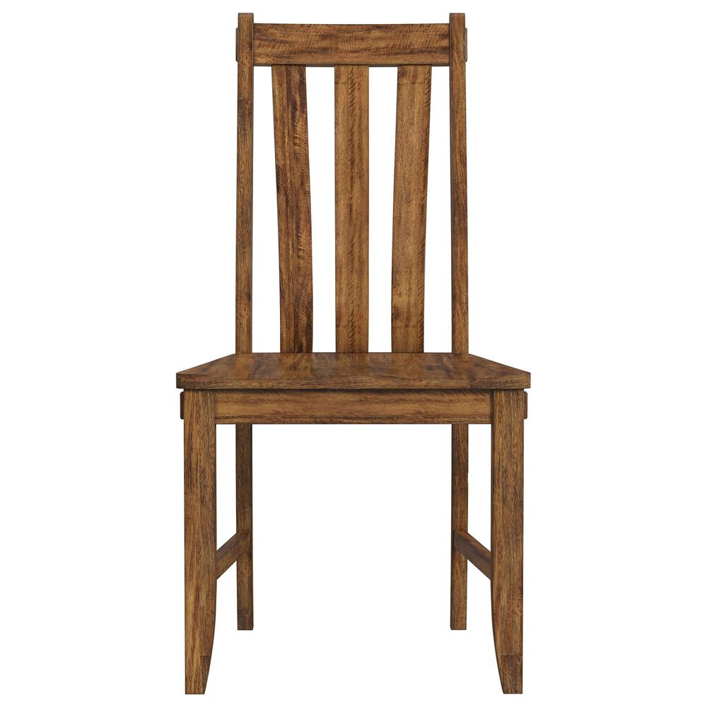 A AMERICA Silverdale 7-Piece Rectangular Dining Set in Brown, , large