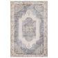 Momeni Afshar 10" x 14" Denim Area Rug, , large