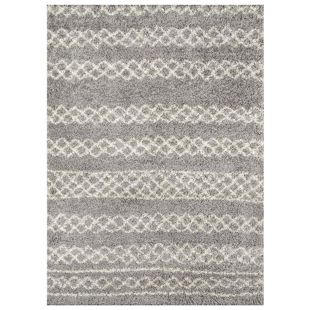 Momeni Maya MAY-03 9"3" x 12"6" Grey Area Rug, , large