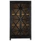 Ashley Christop Accent Cabinet in Black and Natural Brown, , large