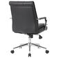Presidential Seating Double Plush Task Chair with Padded Arms in Chrome, , large
