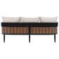 Safavieh Harrison 3-Seater Outdoor Sofa in Taupe, , large