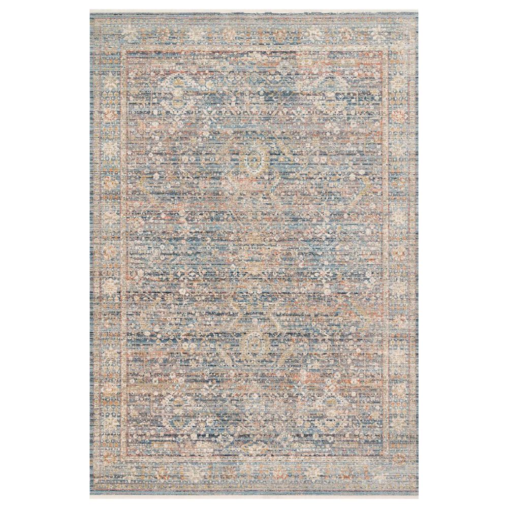 Loloi Claire CLE-06 11&#39;6&quot; x 15&#39;7&quot; Blue and Sunset Area Rug, , large