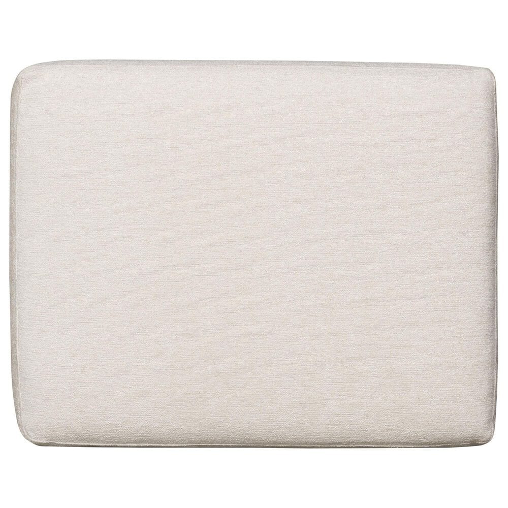Bernhardt Germain Ottoman in White and Cream, , large