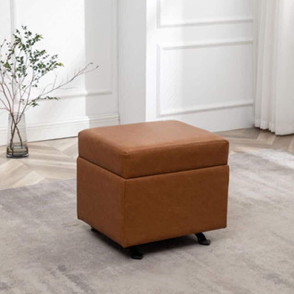 Lamps Per Se Wovenbyrd 25&quot; Wide Rectangle Gliding Ottoman, , large
