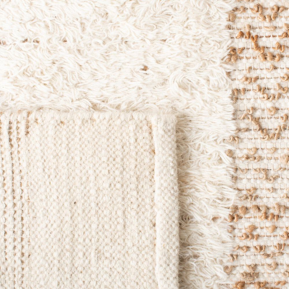 Safavieh Natura 4&#39; x 6&#39; Ivory and Natural Area Rug, , large