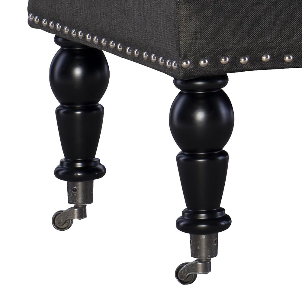 Linden Boulevard Celeste 62&quot; Bench in Charcoal, , large
