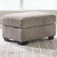 Ashley Loreo Ottoman in Truffle, , large