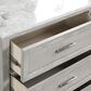 New Heritage Design Fiona 4-Piece Queen Bedroom Set in Mist Gray, , large