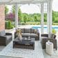 Ashley Oasis Court 4-Piece Patio Conversation Set in Gray, , large