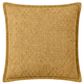 Chanasaya 20" Square Textured Accent Throw Pillow in Yellow, , large