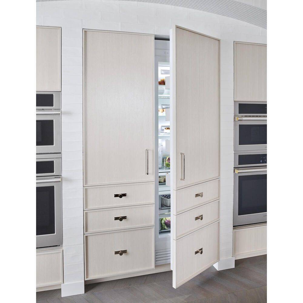 Monogram 30&quot; Integrated Column Freezer with Left Handle- - Panel Sold Separately, , large