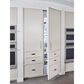 Monogram 30" Integrated Column Freezer with Left Handle- - Panel Sold Separately, , large