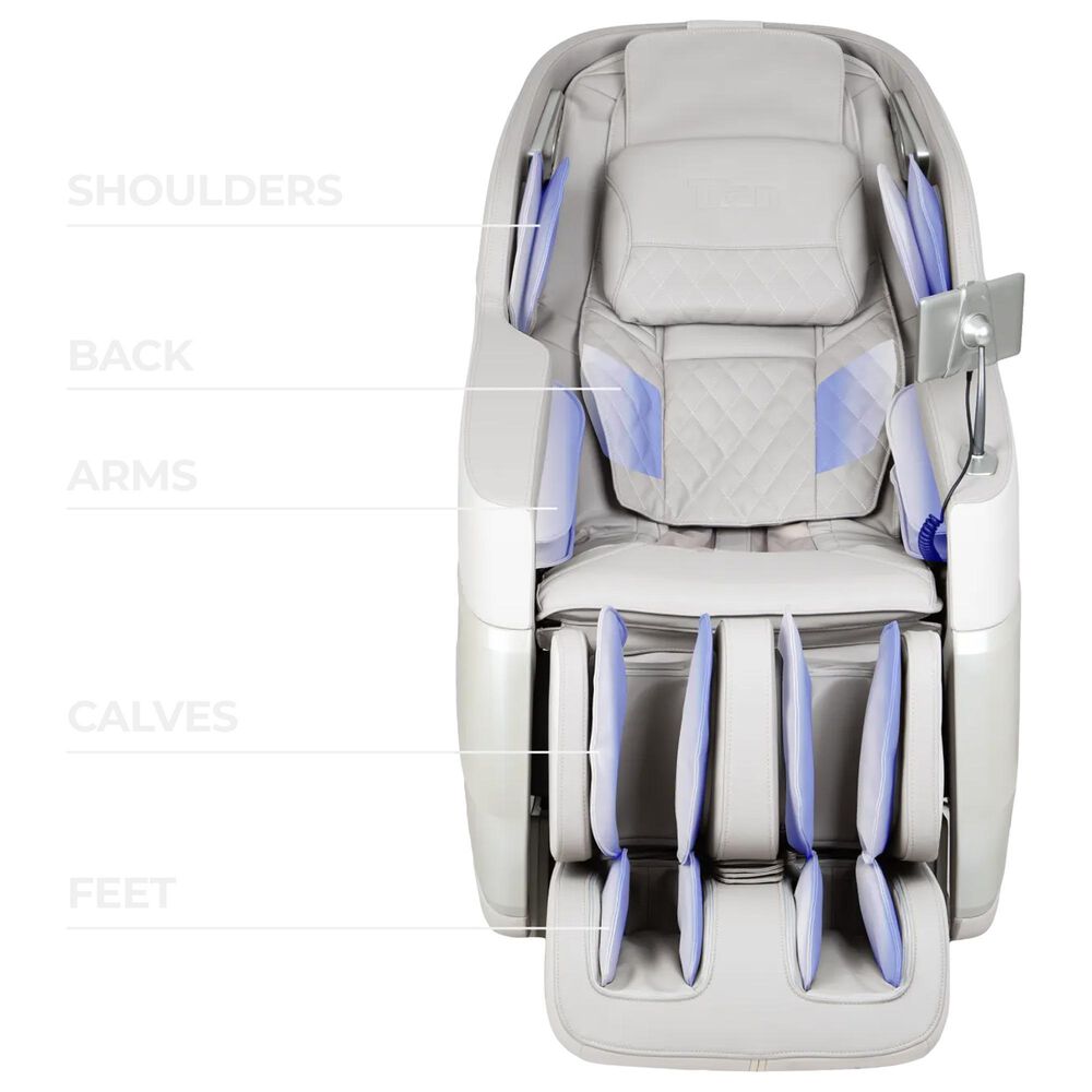 Osaki Tesoro 3D Power Zero Gravity Massage Chair with Heat in Taupe, , large