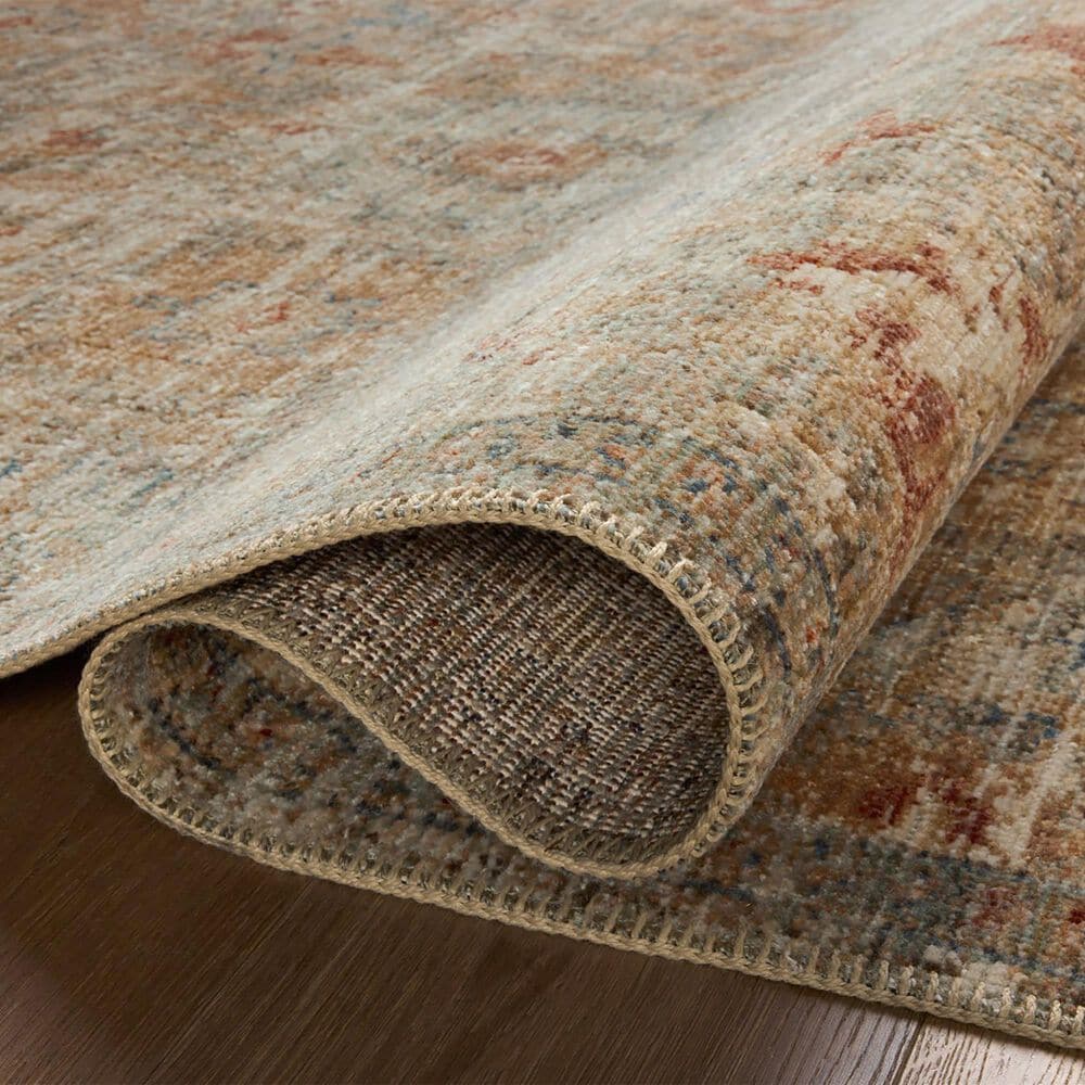 Loloi Heritage 9&#39; x 12&#39; Grey and Sunset Area Rug, , large