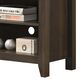 HOMLUX 70" TV Stand with Open Shelves and Adjustable Storage in Dark Brown, , large