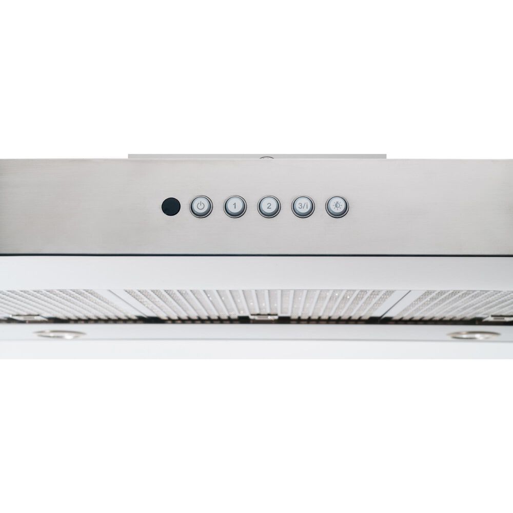 Bertazzoni 48&quot; Chimney Wall Mount Range Hood with 600 CFM Blower in Stainless Steel, , large