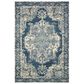 Loloi Mika 6"7" x 9"4" Grey and Blue Area Performance Rug, , large