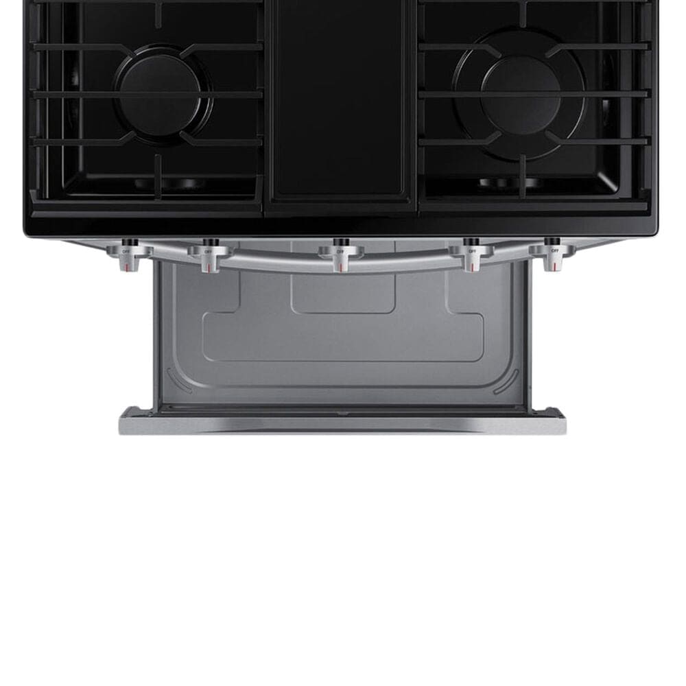 Samsung 6 Cu. Ft. Freestanding Gas Range with Integrated Griddle in Stainless Steel, , large