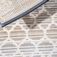 Safavieh Cabana CBN333F 5"3" x 7"7" Grey and Ivory Indoor/Outdoor Area Performance Rug, , large