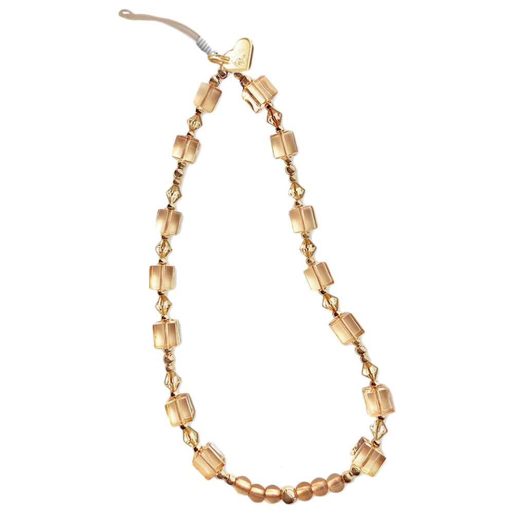 Velvet Caviar Phone Charm in Nude Cube, , large
