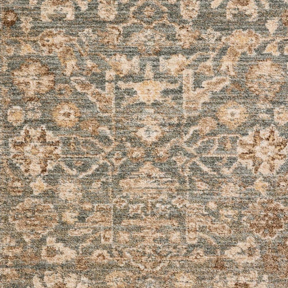 Chris Loves Julia x Loloi Palma Blue and Natural 6'3" x 9'6" Area Rug, , large