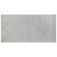 Soho Studio Lounge Ribbed Gray 24" x 48" Porcelain Tile, , large