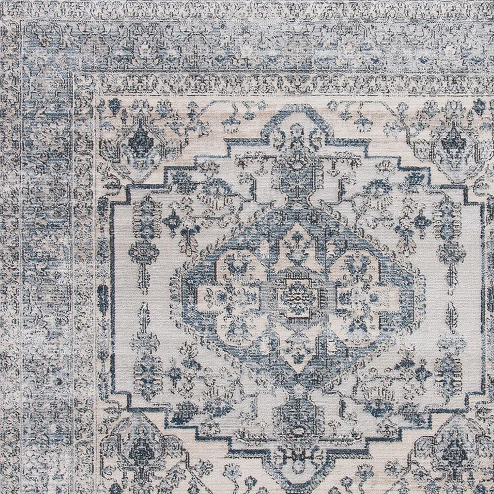 Safavieh Oregon 6&#39;7&quot; x 9&#39; Light Blue and Ivory Area Rug, , large