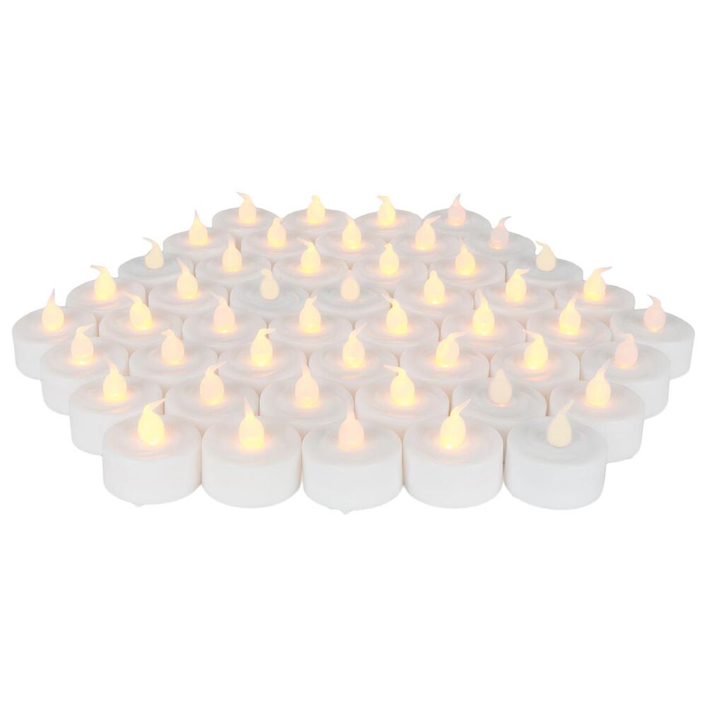 The Gerson Company 24-Pack LED Tealights in White (Set of 2), , large